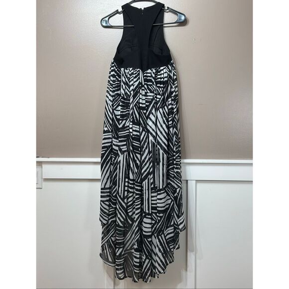 NWOT Toccin Printed Trapeze Racerback Maxi Dress Women's 0 - Picture 8 of 9